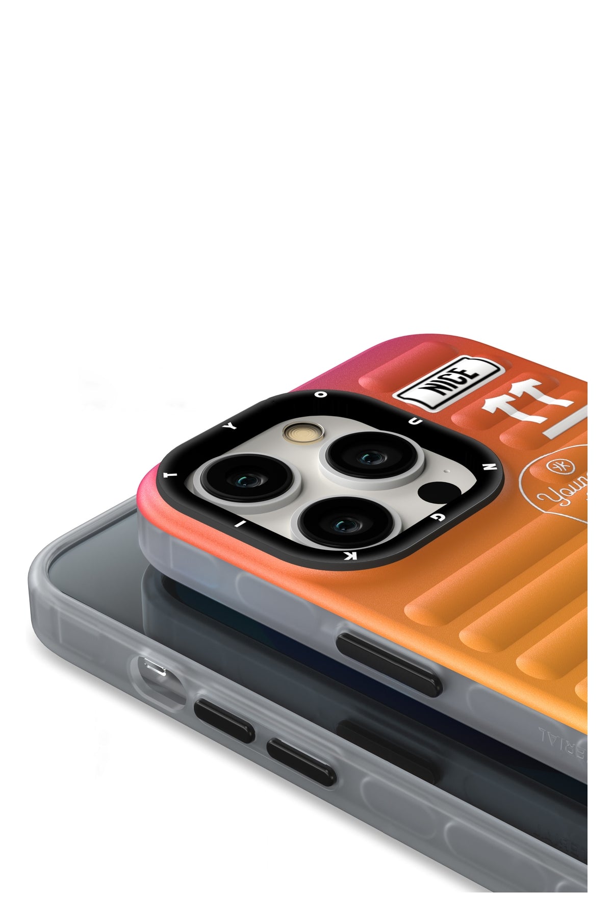 Youngkit Secret Color iPhone 13 Pro Turuncu Kılıf  Youngkit