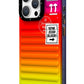 Youngkit Secret Color iPhone 15 Pro Uyumlu Turuncu Kılıf