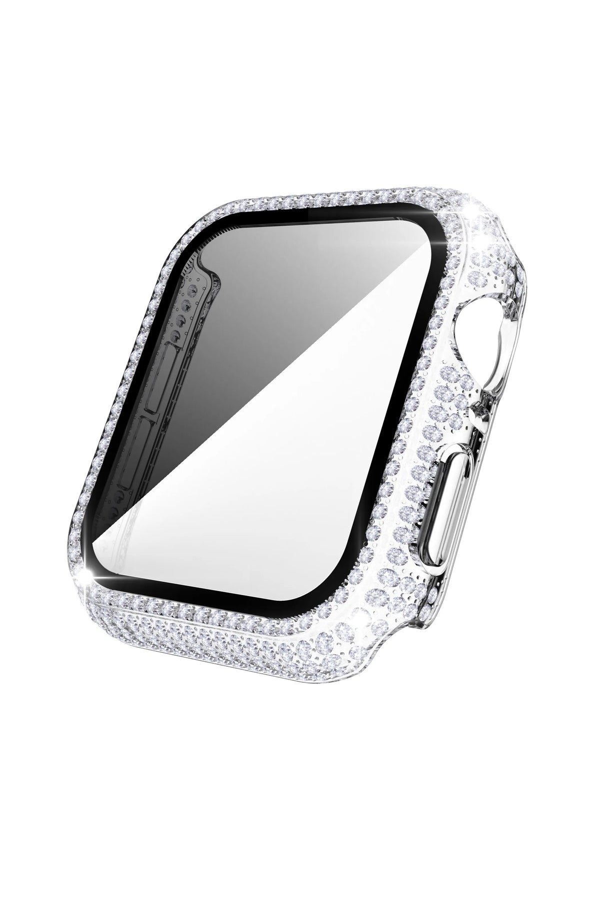 Apple Watch Compatible Screen Protector Full Stone Case Transparent 