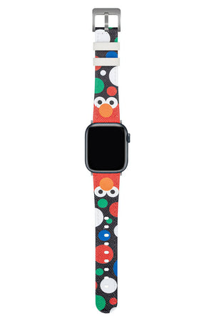 Casebang Apple Watch Uyumlu Sesame Street Kordon Mavi