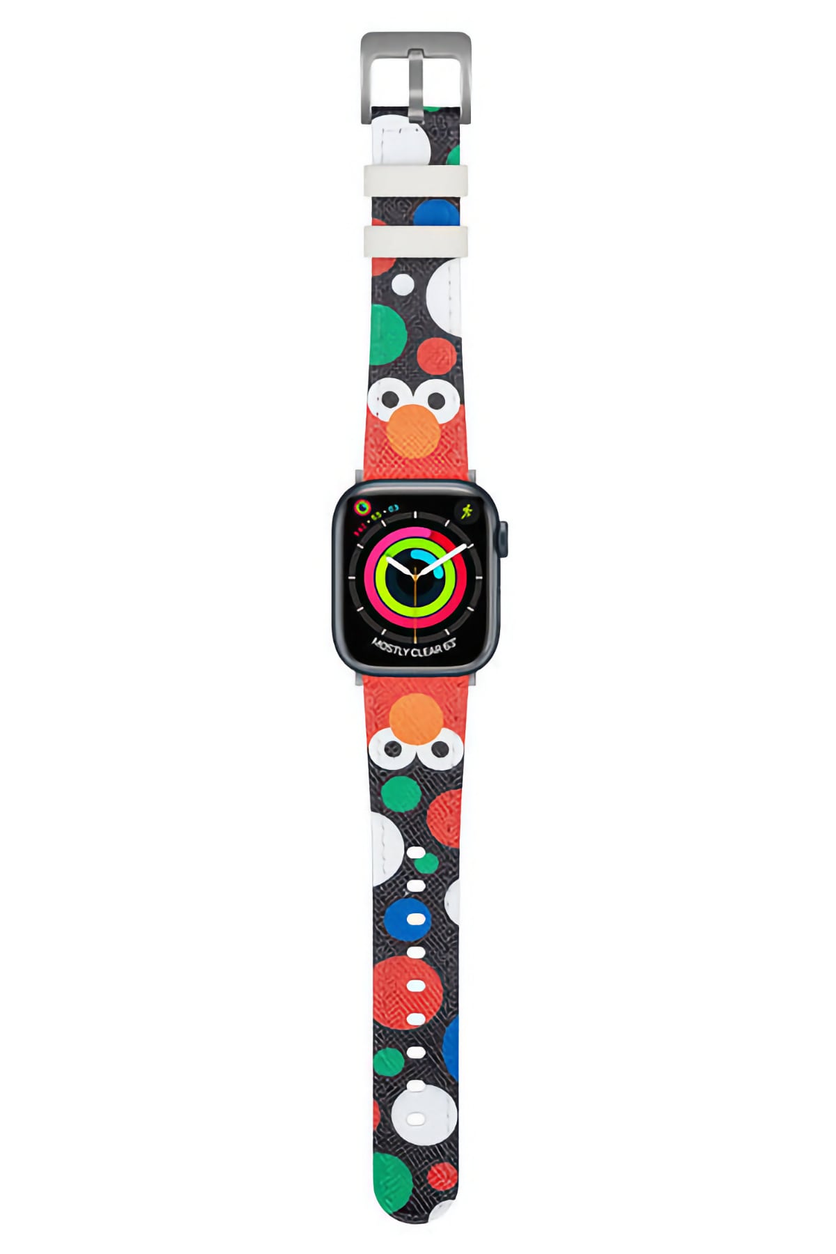 Casebang Apple Watch Uyumlu Sesame Street Kordon Kırmızı  Casebang