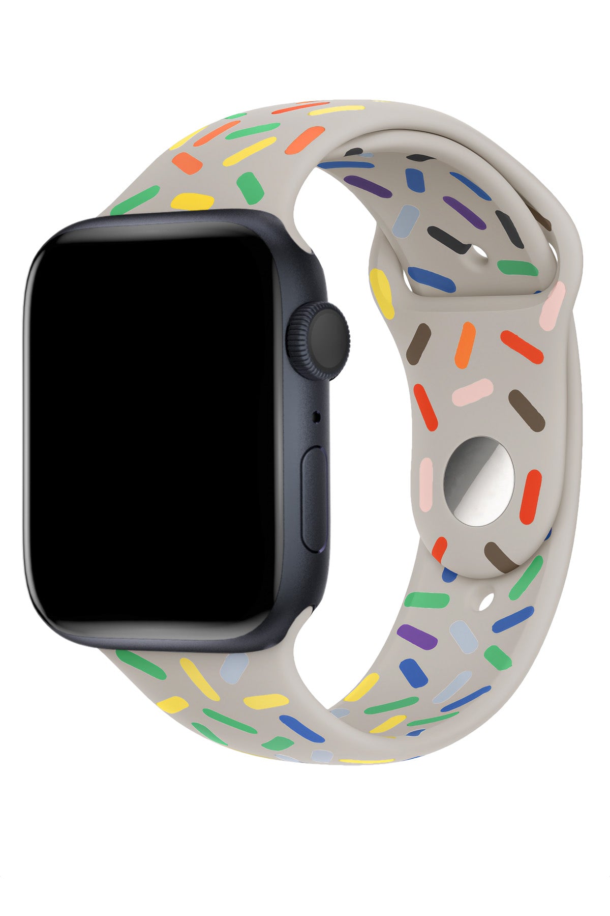 Apple Watch Uyumlu Silikon Spor Kordon Shabby  bikordon