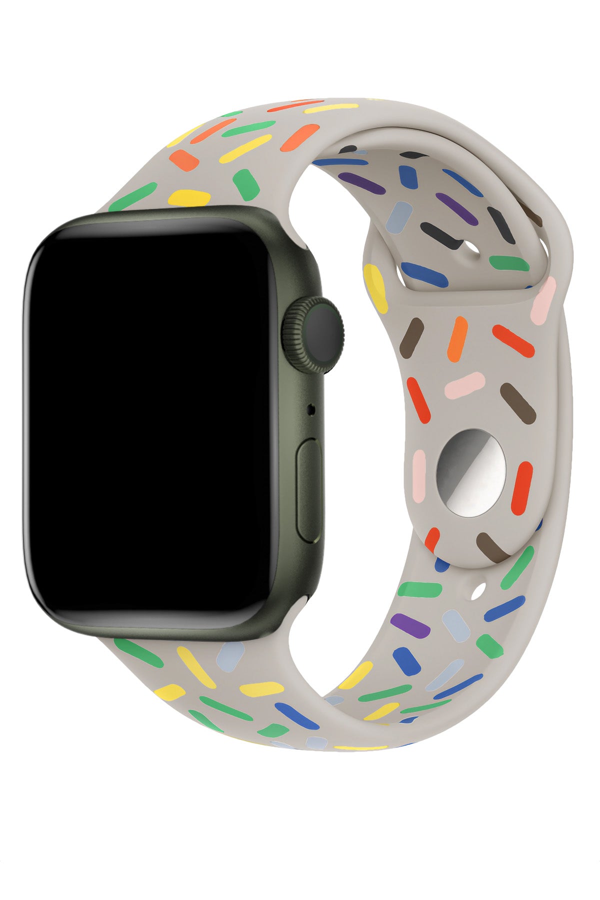 Apple Watch Uyumlu Silikon Spor Kordon Shabby  bikordon