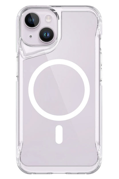 Artoncase Apple iPhone 14 Magsafe Uyumlu Shield Şeffaf Kılıf Artoncase