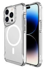 Artoncase Apple iPhone 14 Pro Magsafe Uyumlu Shield Şeffaf Kılıf Artoncase