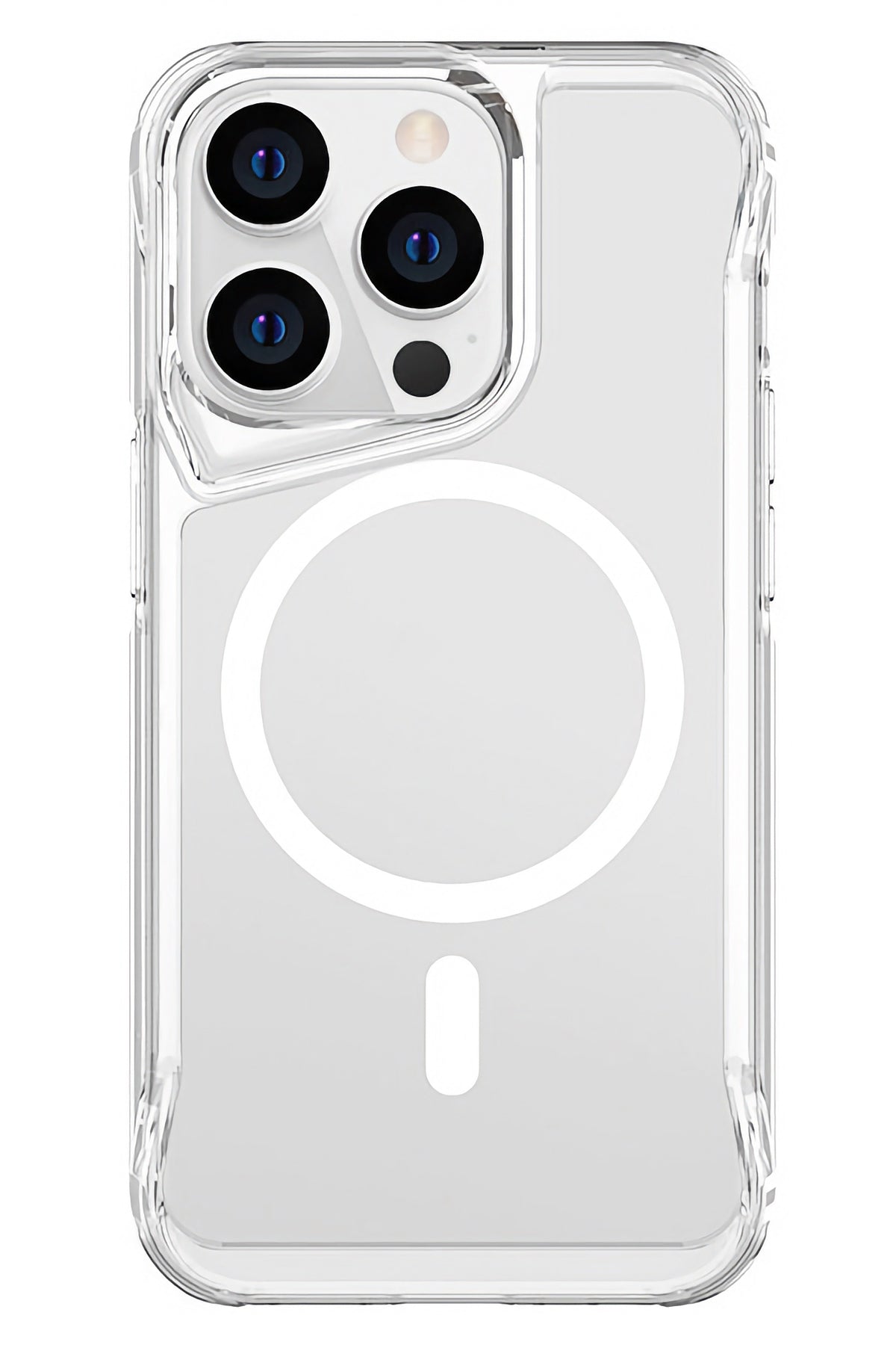 Artoncase Apple iPhone 14 Pro Max Magsafe Uyumlu Shield Şeffaf Kılıf Artoncase