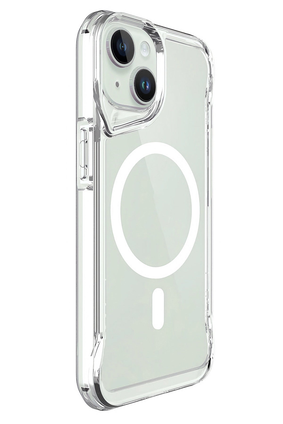 Artoncase Apple iPhone 15 Magsafe Uyumlu Shield Şeffaf Kılıf Artoncase