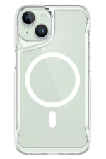 Artoncase Apple iPhone 15 Plus Magsafe Uyumlu Shield Şeffaf Kılıf Artoncase