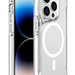 Artoncase Apple iPhone 15 Pro Max Magsafe Uyumlu Shield Şeffaf Kılıf Artoncase