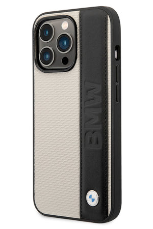 Apple iPhone 14 Pro Max uyumlu BMW Lisanslı Beige Signature Kılıf  BMW