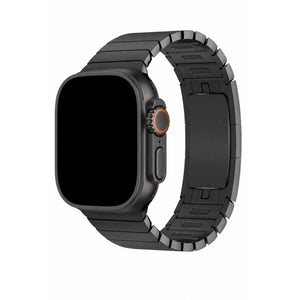 Apple Watch Uyumlu Bilezik Loop Kordon Siyah bikordon
