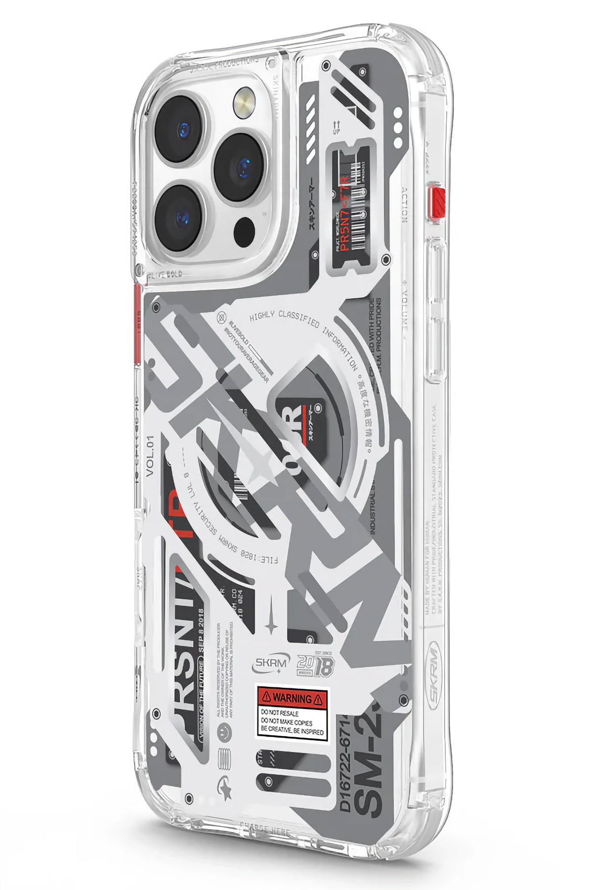 Skinarma Ekho iPhone 16 Pro Magsafe Uyumlu Yarı Şeffaf Kılıf  SkinArma