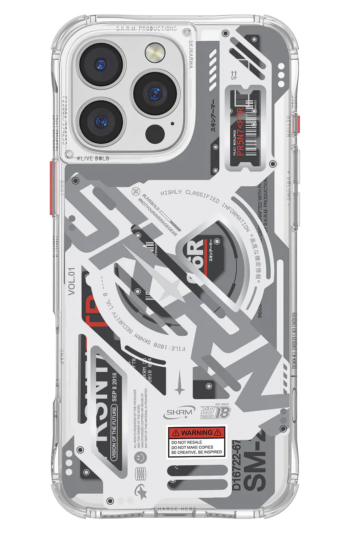 Skinarma Ekho iPhone 16 Pro Max Magsafe Uyumlu Yarı Şeffaf Kılıf  SkinArma