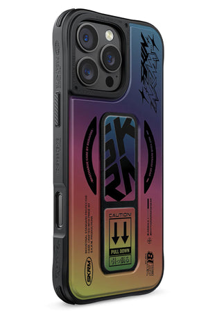 Skinarma Kira Kobai iPhone 16 Pro Max Magsafe Uyumlu Standlı Kılıf Colorful  SkinArma