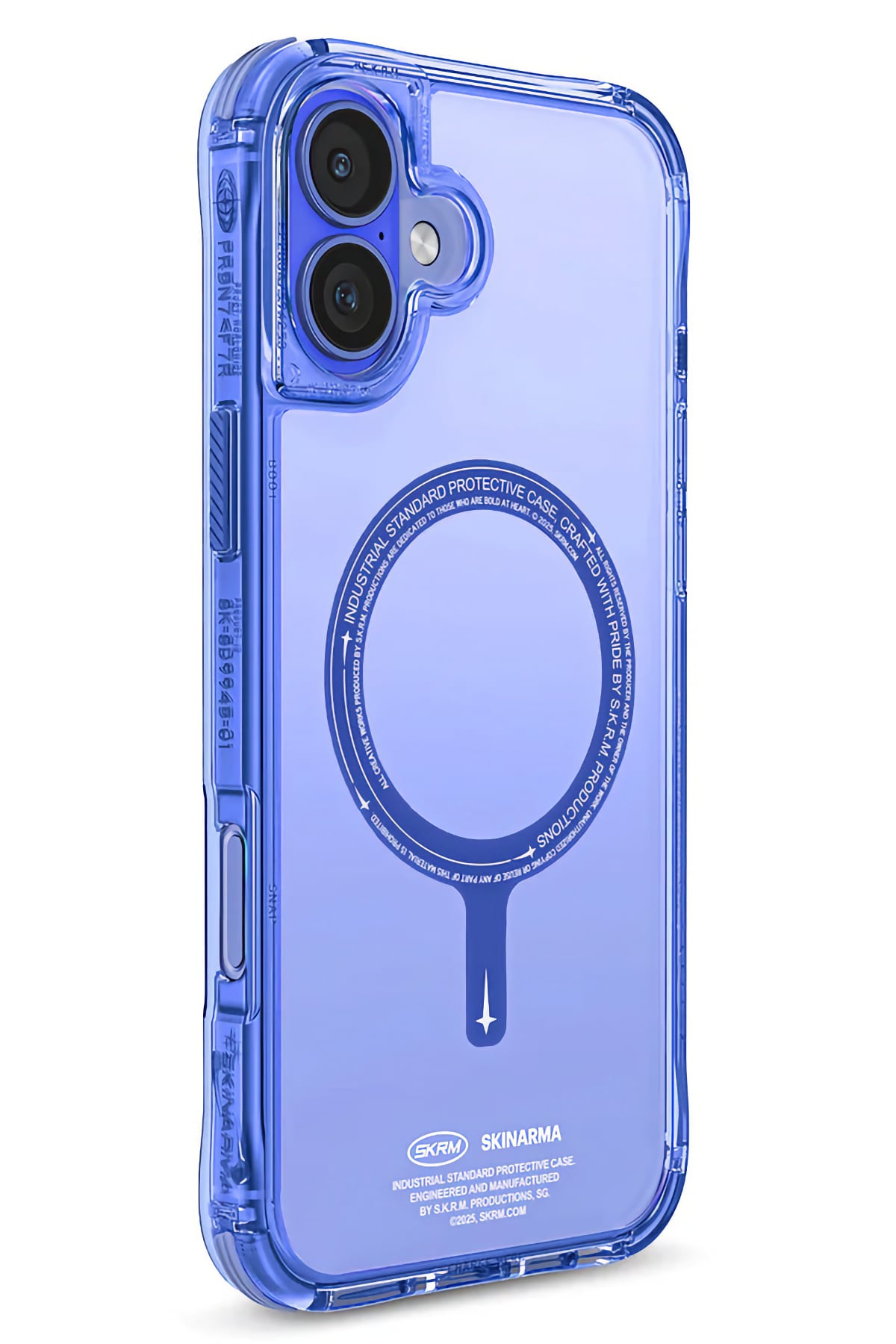 Skinarma Saido iPhone 16 Plus Magsafe Uyumlu Kılıf Mavi  SkinArma