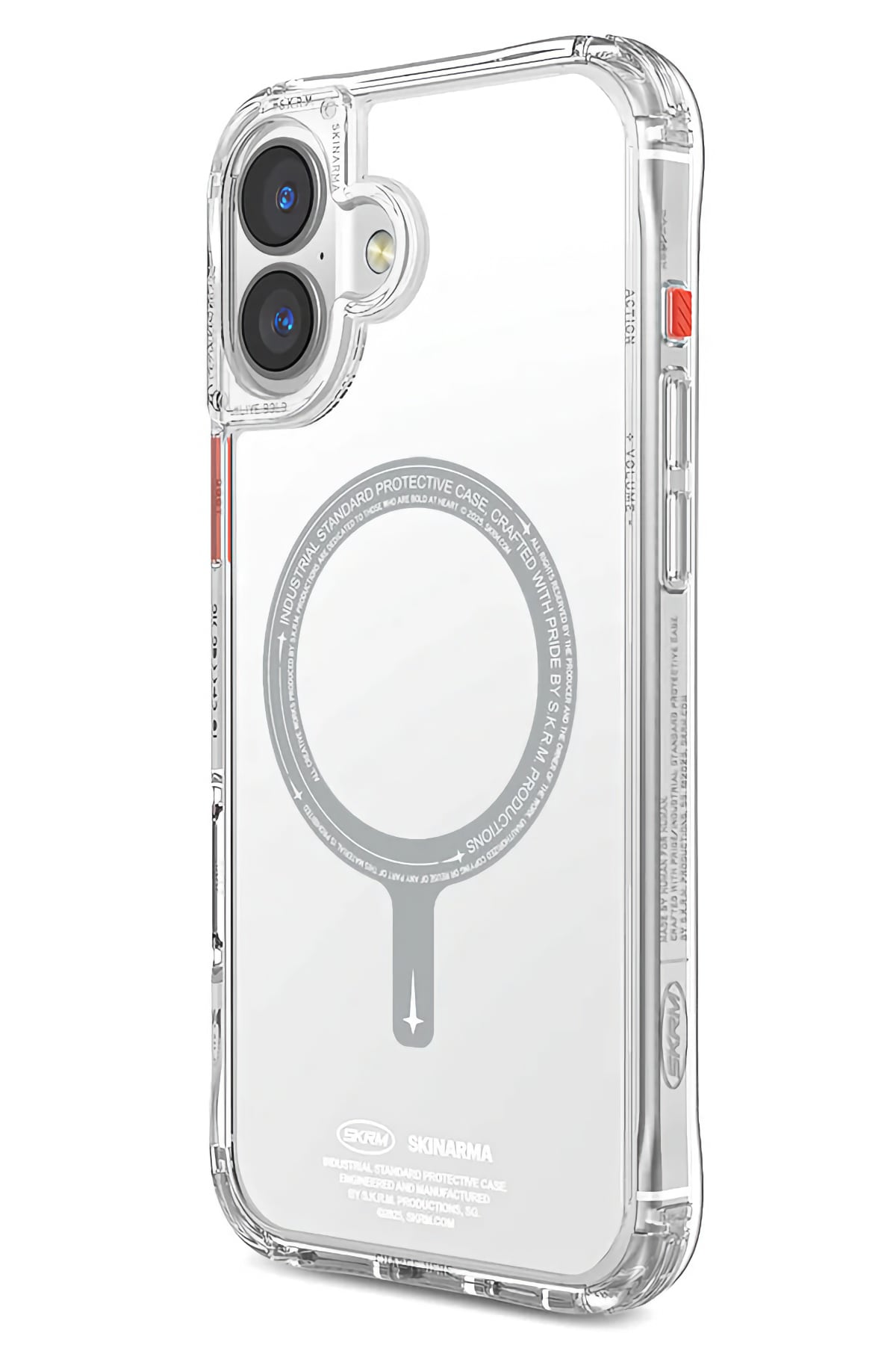 Skinarma Saido iPhone 16 Plus Magsafe Uyumlu Kılıf Şeffaf  SkinArma