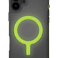 Skinarma Saido Niteglow iPhone 16 Plus Magsafe Uyumlu Kılıf Şeffaf Fosforlu  SkinArma