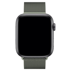 Apple Watch Uyumlu Metal Milano Loop Smoked  bikordon