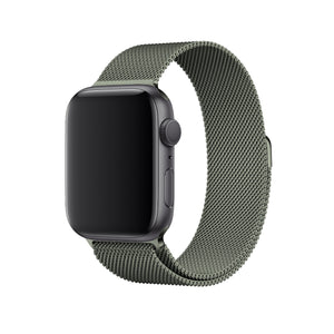 Apple Watch Uyumlu Metal Milano Loop Smoked  bikordon
