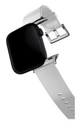 Apple Watch Compatible Silicone Sport Band Black 