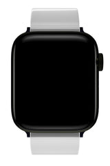 Apple Watch Compatible Silicone Sport Band Black 