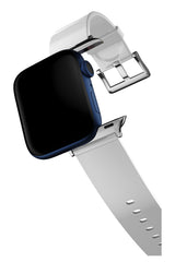 Apple Watch Compatible Silicone Sport Band Black 