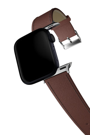 Apple Watch Uyumlu Saffiano Deri Kordon Solana  bikordon