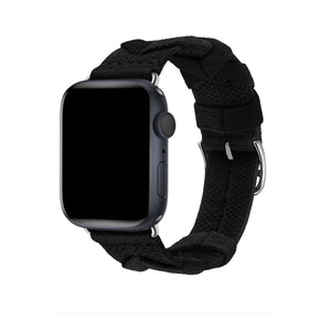 Apple Watch Uyumlu Basic Loop Örme Kordon Sooty  bikordon