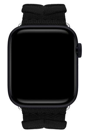 Apple Watch Uyumlu Basic Loop Örme Kordon Sooty  bikordon