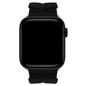 Apple Watch Uyumlu Basic Loop Örme Kordon Sooty  bikordon