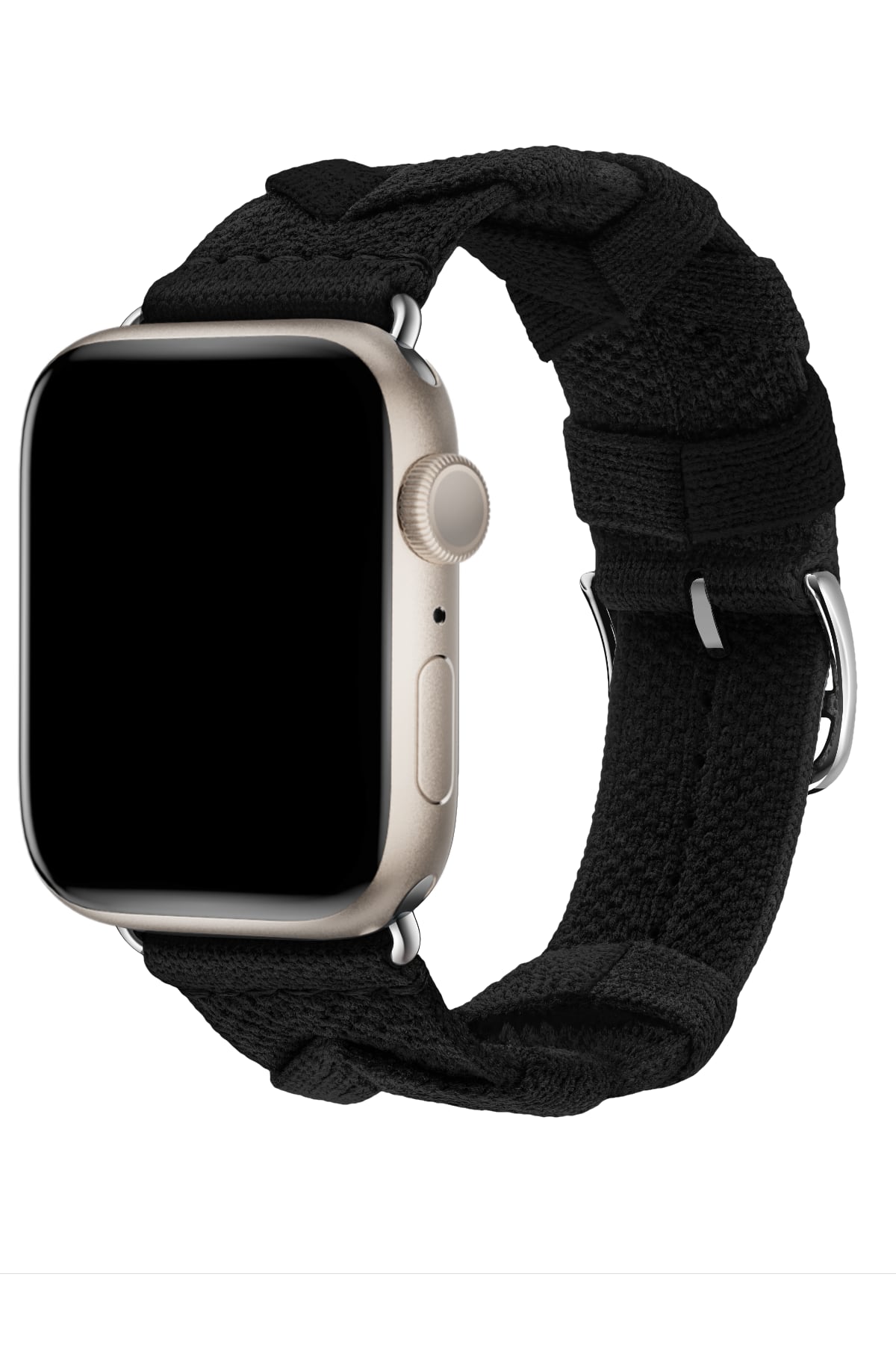 Apple Watch Uyumlu Basic Loop Örme Kordon Sooty  bikordon
