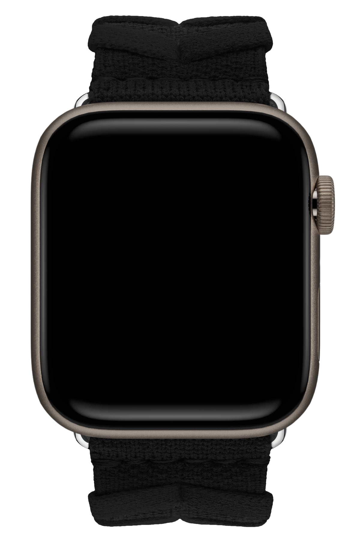 Apple Watch Uyumlu Basic Loop Örme Kordon Sooty  bikordon