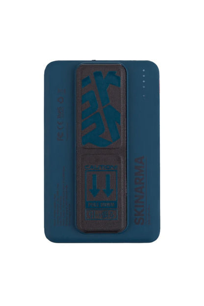 SkinArma Spunk Magsafe PD Hızlı Şarj Powerbank 15w 5000mAh Ultramarine  SkinArma