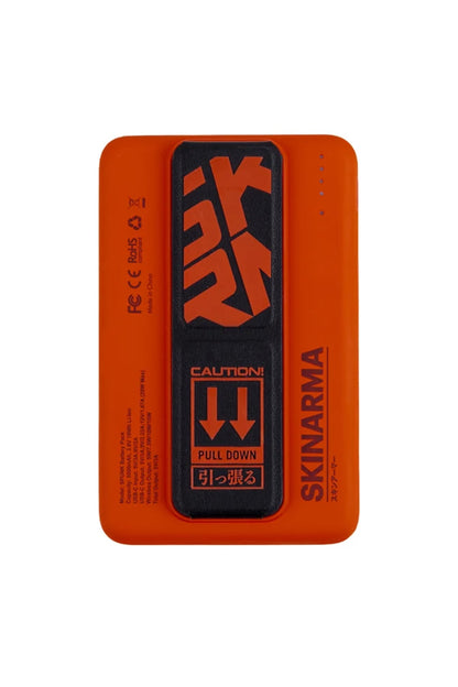 SkinArma Spunk Magsafe PD Fast Charging Powerbank 15w 5000mAh Orange 