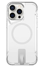 Artoncase Shield Apple iPhone 15 Pro Magsafe Uyumlu Gizli Standlı Şeffaf Kılıf Artoncase