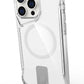 Artoncase Shield Apple iPhone 15 Pro Magsafe Uyumlu Gizli Standlı Şeffaf Kılıf Artoncase