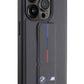 Apple iPhone 15 Pro uyumlu BMW Standlı Kılıf Gri  BMW
