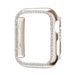 Apple Watch Compatible Bumper Shiny Stone Case Starlight 