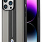 Apple iPhone 15 Pro Max Magsafe uyumlu BMW Lisanslı Stripe Kılıf  BMW