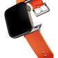 Apple Watch Uyumlu Jina Loop Yumuşak Silikon Kordon Sunset