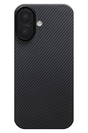 Tactile Woven iPhone 17 MagSafe Uyumlu Kılıf Black Gray Pitaka