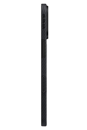 Tactile Woven iPhone 17 MagSafe Uyumlu Kılıf Black Gray Pitaka