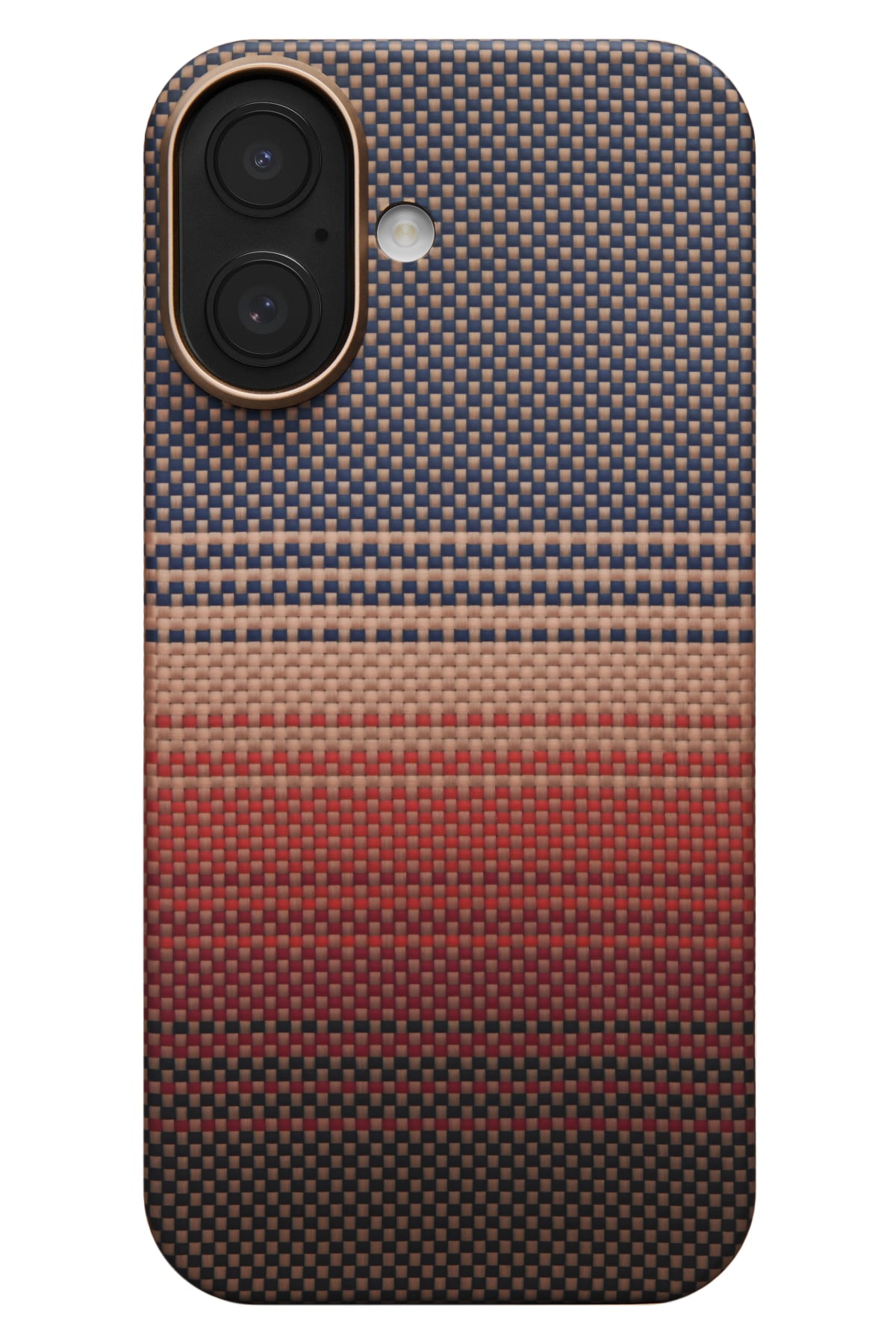 Tactile Woven iPhone 17 MagSafe Uyumlu Kılıf Sunset Pitaka