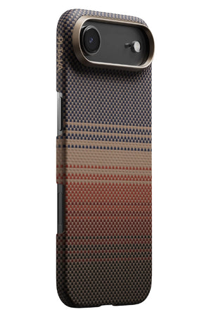 Tactile Woven iPhone 17 Air MagSafe Uyumlu Kılıf Sunset Pitaka