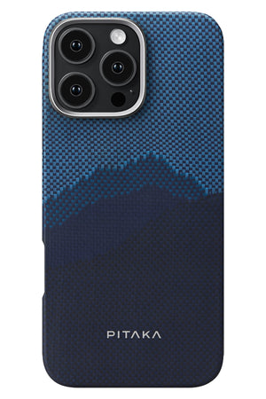 Pitaka Tactile Woven Lumintex iPhone 15 Pro Max MagSafe Uyumlu Kılıf Over The Horizon Pitaka