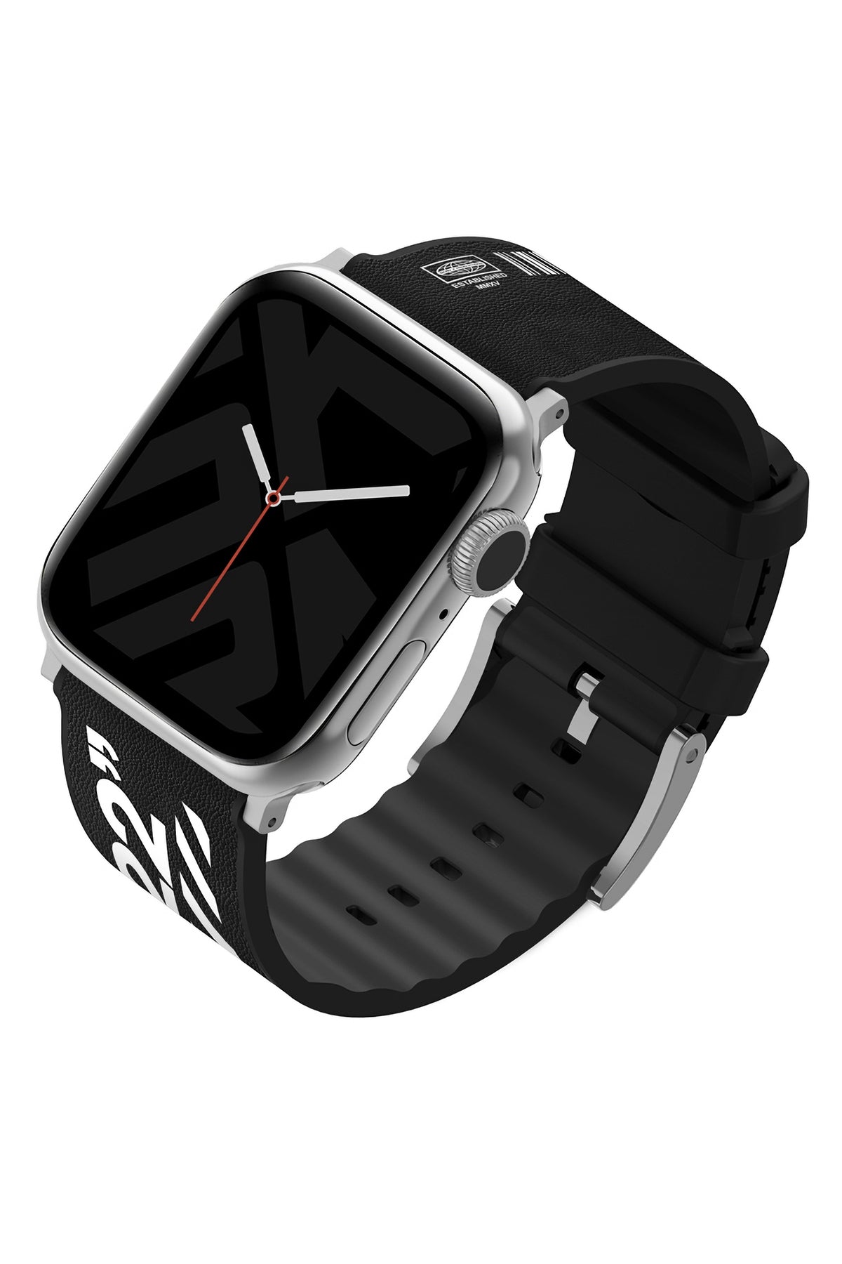 Apple Watch Uyumlu SkinArma Taihi Sora Silikon Kordon Siyah  SkinArma
