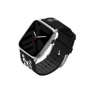 Apple Watch Uyumlu SkinArma Taihi Sora Silikon Kordon Siyah  SkinArma