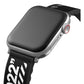 Apple Watch Uyumlu SkinArma Taihi Sora Silikon Kordon Siyah  SkinArma