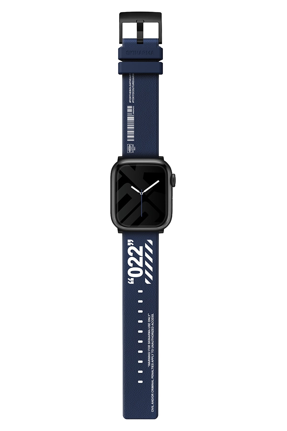Apple Watch Uyumlu SkinArma Taihi Sora Silikon Kordon Lacivert  SkinArma