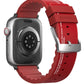 Apple Watch Uyumlu SkinArma Taihi Sora Silikon Kordon Kırmızı  SkinArma